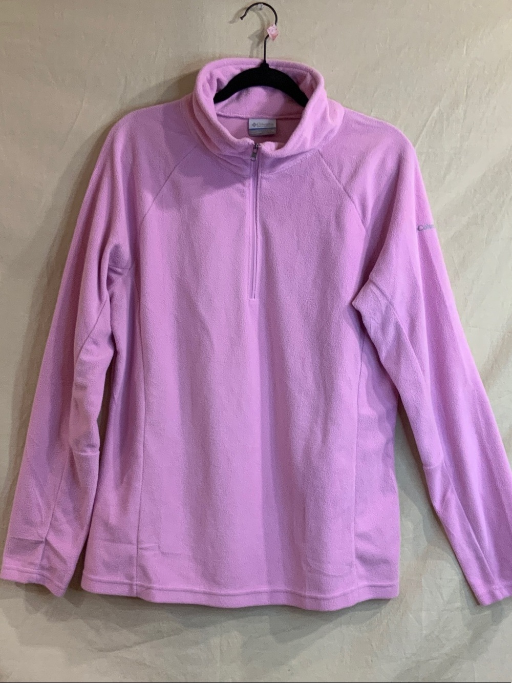 Columbia Pink Women's Half-Zip Fleece Pullover